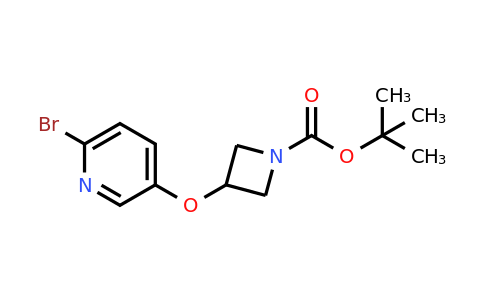 CAS 1146089-80-6 | tert-Butyl 3-((6-bromopyridin-3-yl)oxy)azetidine-1-carboxylate