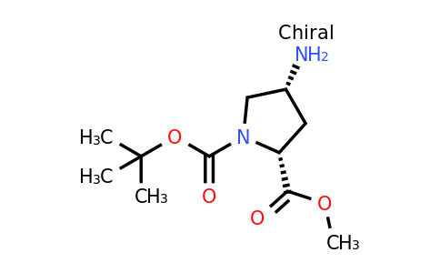 CAS 1146160-08-8 | (2R,4R)-1-Tert-butyl 2-methyl 4-aminopyrrolidine-1,2-dicarboxylate