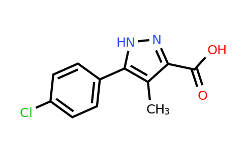 CAS 1146222-41-4 | 5-(4-chlorophenyl)-4-methyl-1H-pyrazole-3-carboxylic acid