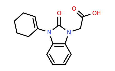 CAS 1146289-87-3 | 2-[3-(Cyclohex-1-en-1-yl)-2-oxo-2,3-dihydro-1H-1,3-benzodiazol-1-yl]acetic acid
