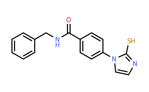 CAS 1146289-95-3 | N-Benzyl-4-(2-sulfanyl-1H-imidazol-1-yl)benzamide