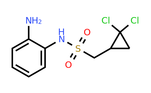 CAS 1146290-04-1 | N-(2-Aminophenyl)-1-(2,2-dichlorocyclopropyl)methanesulfonamide