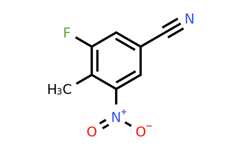 CAS 1146290-07-4 | 3-fluoro-4-methyl-5-nitrobenzonitrile