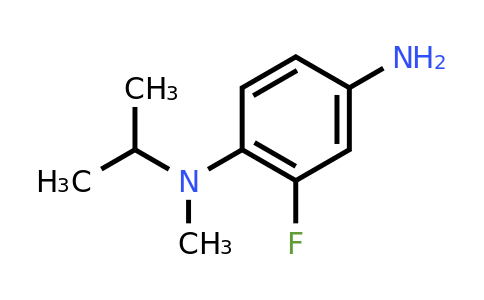 CAS 1146290-08-5 | 2-Fluoro-1-N-methyl-1-N-(propan-2-yl)benzene-1,4-diamine