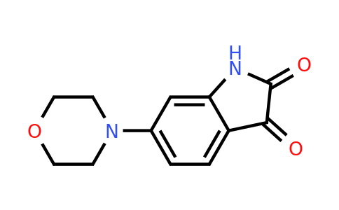 CAS 1146290-26-7 | 6-(morpholin-4-yl)-2,3-dihydro-1H-indole-2,3-dione