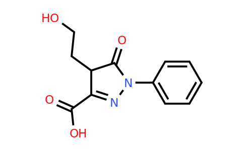 CAS 1146290-27-8 | 4-(2-Hydroxyethyl)-5-oxo-1-phenyl-4,5-dihydro-1H-pyrazole-3-carboxylic acid