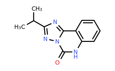 CAS 1146290-29-0 | 2-(Propan-2-yl)-5H,6H-[1,2,4]triazolo[1,5-c]quinazolin-5-one