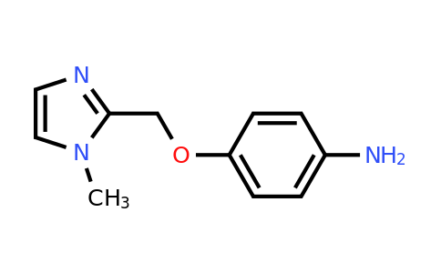 CAS 1146290-31-4 | 4-[(1-Methyl-1H-imidazol-2-yl)methoxy]aniline