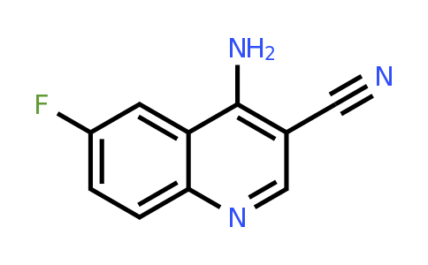 CAS 1146293-12-0 | 4-Amino-6-fluoroquinoline-3-carbonitrile