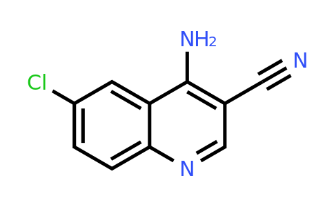 CAS 1146293-15-3 | 4-Amino-6-chloroquinoline-3-carbonitrile