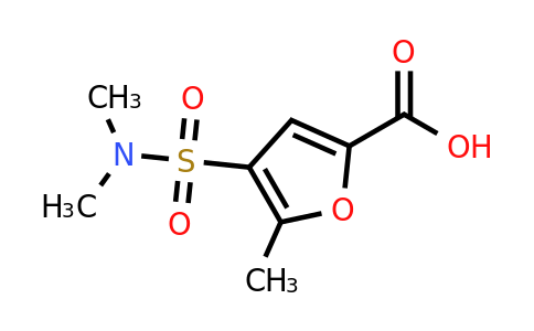 CAS 1146294-71-4 | 4-(dimethylsulfamoyl)-5-methylfuran-2-carboxylic acid