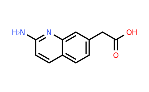 CAS 1146298-72-7 | 2-(2-Aminoquinolin-7-yl)acetic acid