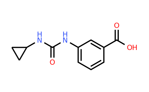 CAS 1146299-29-7 | 3-[(Cyclopropylcarbamoyl)amino]benzoic acid