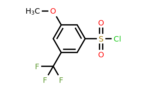 CAS 1146355-33-0 | 3-Methoxy-5-(trifluoromethyl)benzenesulfonyl chloride