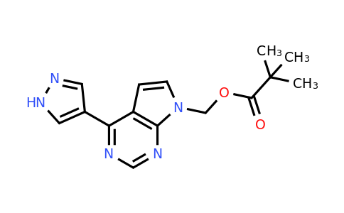 CAS 1146629-77-7 | [4-(1H-pyrazol-4-yl)-7H-pyrrolo[2,3-d]pyrimidin-7-yl]methyl 2,2-dimethylpropanoate