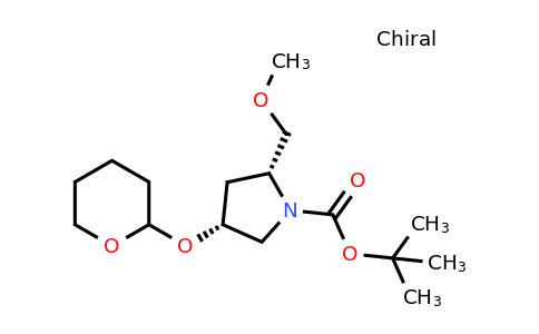 CAS 114676-70-9 | tert-butyl (2R,4R)-2-(methoxymethyl)-4-tetrahydropyran-2-yloxy-pyrrolidine-1-carboxylate