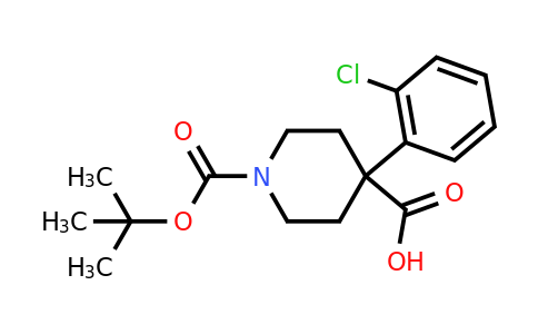 CAS 1146894-87-2 | 1-Boc-4-(2-chlorophenyl)-4-carboxypiperidine