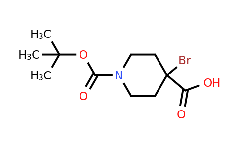 CAS 1146955-04-5 | 4-bromo-1-[(tert-butoxy)carbonyl]piperidine-4-carboxylic acid