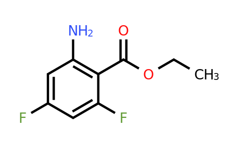CAS 1147107-15-0 | Ethyl 2-amino-4,6-difluorobenzoate