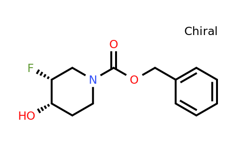 CAS 1147112-66-0 | 1-​Piperidinecarboxylic acid, 3-​fluoro-​4-​hydroxy-​, phenylmethyl ester, (3R,​4S)​-