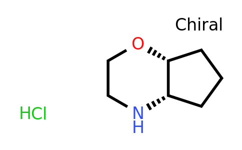 CAS 1147112-78-4 | (4aS,7aR)-octahydrocyclopenta[b][1,4]oxazine hydrochloride