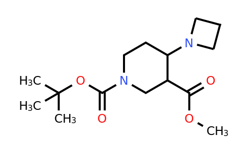 CAS 1147422-12-5 | 1-(tert-Butyl) 3-methyl 4-(azetidin-1-yl)piperidine-1,3-dicarboxylate