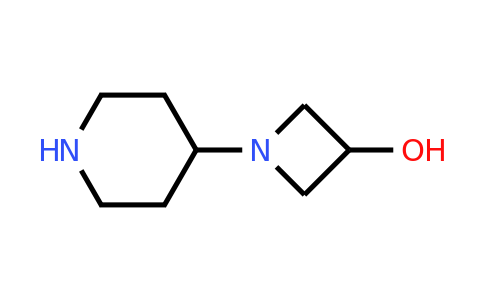 CAS 1147423-04-8 | 1-(Piperidin-4-yl)azetidin-3-ol