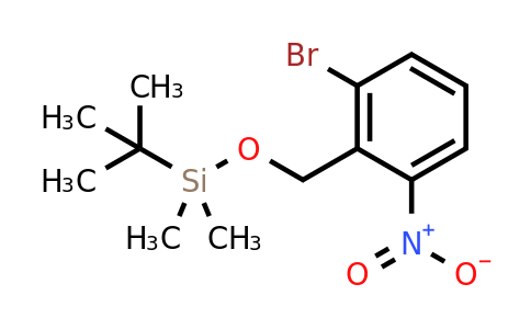 CAS 1147531-02-9 | (2-Bromo-6-nitrobenzyloxy)(tert-butyl)dimethylsilane