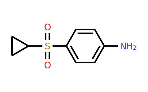 CAS 1147558-13-1 | 4-(cyclopropanesulfonyl)aniline