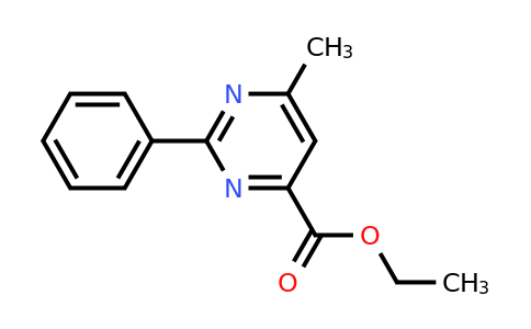 CAS 1147675-33-9 | Ethyl 6-methyl-2-phenylpyrimidine-4-carboxylate