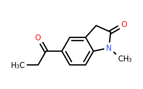 CAS 1147762-58-0 | 1-Methyl-5-propanoyl-2,3-dihydro-1H-indol-2-one