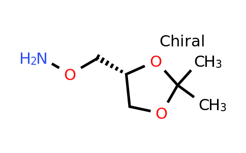 CAS 114778-50-6 | (R)-O-((2,2-Dimethyl-1,3-dioxolan-4-YL)methyl)hydroxylamine
