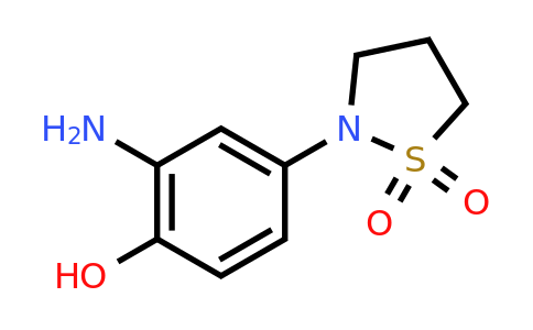 CAS 1147800-90-5 | 2-(3-Amino-4-hydroxyphenyl)-1,2-thiazolidine-1,1-dione