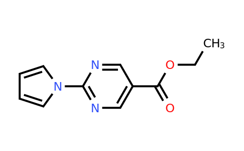 CAS 1147979-41-6 | Ethyl 2-(1H-pyrrol-1-yl)pyrimidine-5-carboxylate