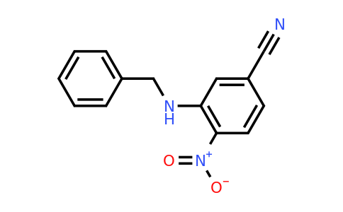 CAS 1147979-42-7 | 3-(Benzylamino)-4-nitrobenzonitrile