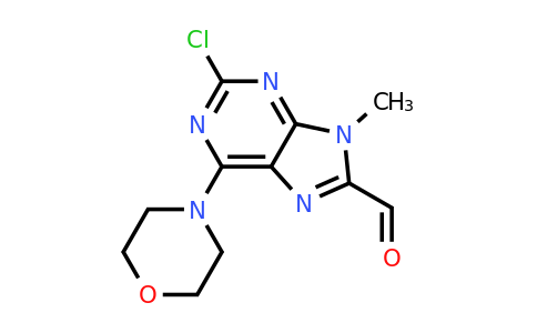 CAS 1148003-33-1 | 2-chloro-9-methyl-6-morpholino-9H-purine-8-carbaldehyde