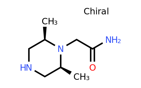 CAS 1148003-52-4 | 2-((2R,6S)-2,6-Dimethylpiperazin-1-yl)acetamide