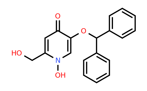 CAS 114875-62-6 | 5-(Diphenylmethoxy)-1-hydroxy-2-(hydroxymethyl)-1,4-dihydropyridin-4-one