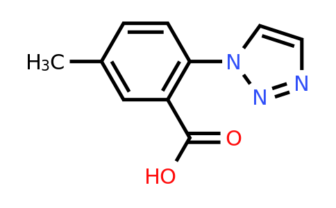 CAS 1149352-55-5 | 5-methyl-2-(1H-1,2,3-triazol-1-yl)benzoic acid