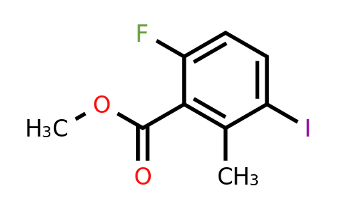 CAS 1149379-04-3 | methyl 6-fluoro-3-iodo-2-methylbenzoate