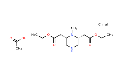 CAS 1149624-33-8 | Diethyl 2,2'-((2R,6S)-1-methylpiperazine-2,6-diyl)diacetate acetate
