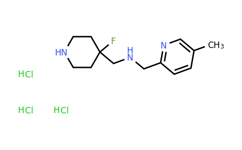 CAS 1149761-70-5 | [(4-fluoropiperidin-4-yl)methyl][(5-methylpyridin-2-yl)methyl]amine trihydrochloride