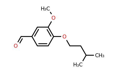 CAS 114991-69-4 | 3-methoxy-4-(3-methylbutoxy)benzaldehyde