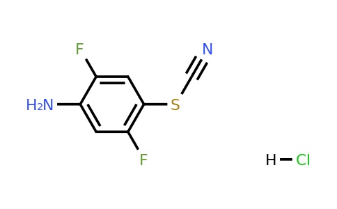 CAS 1150114-25-2 | 2,5-Difluoro-4-thiocyanatoaniline, HCl