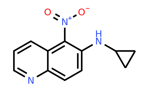 CAS 1150164-23-0 | N-Cyclopropyl-5-nitroquinolin-6-amine