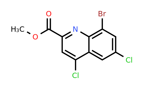 CAS 1150164-76-3 | Methyl 8-bromo-4,6-dichloroquinoline-2-carboxylate