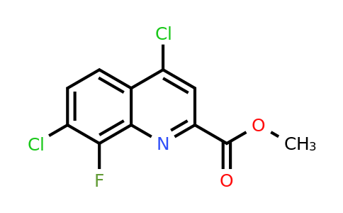 CAS 1150164-82-1 | Methyl 4,7-dichloro-8-fluoroquinoline-2-carboxylate