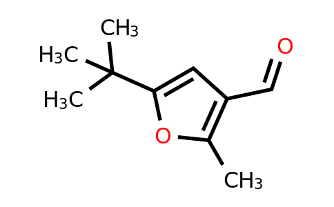 CAS 1150222-37-9 | 5-tert-Butyl-2-methylfuran-3-carbaldehyde