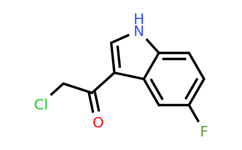 CAS 115027-06-0 | 2-chloro-1-(5-fluoro-1H-indol-3-yl)ethan-1-one