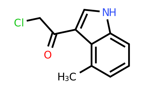 CAS 115027-17-3 | 2-Chloro-1-(4-methyl-1H-indol-3-yl)ethan-1-one
